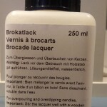 Vernis à Brocarts pour Bougie